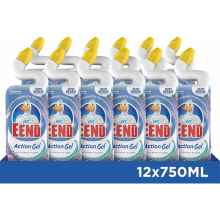 12X WC Eend Toiletreiniger Lavendel Fresh 750 ml