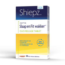 3X Shiepz Slaap en Fit wakker 30 tabletten