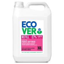4X Ecover Wasverzachter Appelbloesem & Amandel 166 Wasbeurten 5 liter