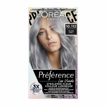 Bosch 2x L'Oréal Preference Vivids Permanente Haarkleuring 10.112 Silver Grey