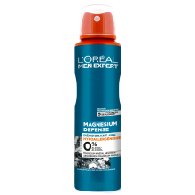 3X L'Oréal Men Expert Deodorant Spray Magnesium 150 ml