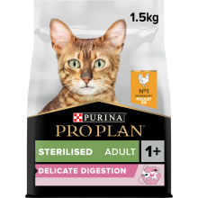 Ravensburger Pro Plan Kattenvoer Droog Adult Sterilised Delicate Digest Kip 1,5 kg