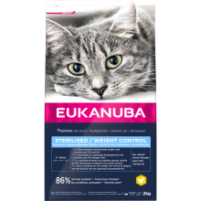 Eukanuba Kattenvoer Droog Adult Sterilised Weight Control 2 kg