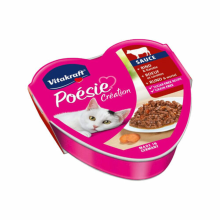 Vitakraft Kattenvoer In Saus Rund   Wortel 85 gr