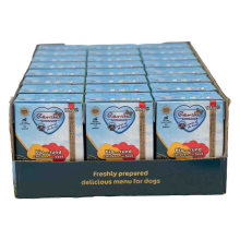24X Renske Vers Puppy Tetra Hondenvoer Nat Kip met Rund 185 gr