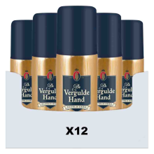 12X Vergulde Hand Scheerschuim 50 ml
