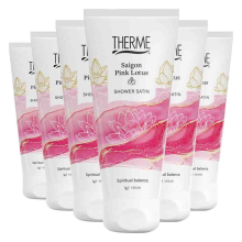 6X Therme Saigon Pink Lotus Shower Satin 200 ml