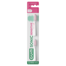 6X GUM Opzetborstels Sonic Daily Sensitive 2 stuks