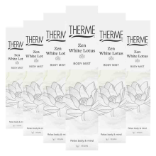 6X Therme Zen White Lotus Body Mist 60 ml
