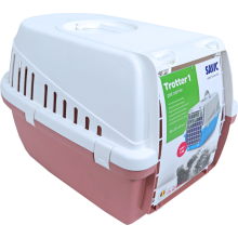 Savic Reismand Trotter Earth Roze   Wit 49 x 33 x 30 cm
