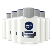 6X NIVEA Men Aftershave Balsem Protect & Care 100 ml