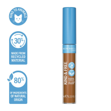 1+1 Gratis: Rimmel KIND & FREE Vegan Concealer 50 Rich 7 ml