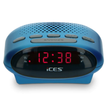 5X Alecto ICR 210 Wekkerradio Blauw