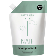 2X Naif Baby & Kids Shampoo Navulverpakking 500 ml