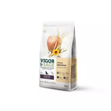 Vigor & Sage 2x Vigor & Sage Kattenvoer Well Being Ginseng 4 kg