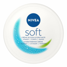 1+1 Gratis: NIVEA Soft Crème Pot 50 ml