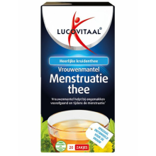 3X Lucovitaal Vrouwenmantel Menstruatie Thee Vegan 20 stuks