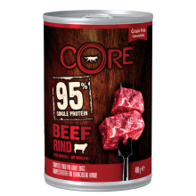 6X Wellness Core Hondenvoer Blik Rund   Broccoli 400 gr