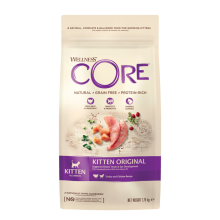 4X Wellness Core Kattenvoer Kitten Kalkoen   Zalm 1,75 kg