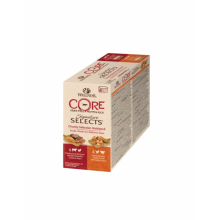 4X Wellness Core Kattenvoer Signature Selects Chunky 8 pack 8 x 79 gr