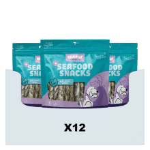 12X Braaaf Hondensnack Rol Sticks Zalm 12 cm 175 gr