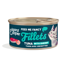Edgard & Cooper Edgard & Cooper Kattenvoer Fillets Tonijn   Garnaal 70 gr
