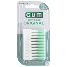 4X GUM Soft Picks Original 100 stuks