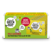 8X Marcel's Green Soap Vaatwastabletten All In One 25 stuks
