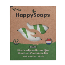 HappySoaps Hand  en Voetcrème Bar Aloë You Vera Much 40 gr