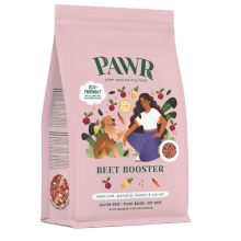 9X PAWR Plantaardig Hondenvoer Beet Booster 750 gr