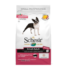 8X Schesir Hondenvoer Dry Small Ham 800 gr