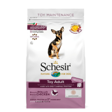 6X Schesir Hondenvoer Dry Toy Kip 2 kg