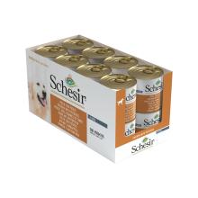 16X Schesir Hondenvoer Kip Aardappel in Gelei 285 gr