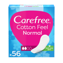 Carefree Cotton Feel Aloe 56 stuks