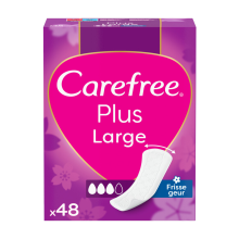 Carefree Plus Large Fresh 48 stuks