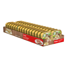 Whirlpool 32x Stuzzy Kattenvoer Paté Rund 100 gr