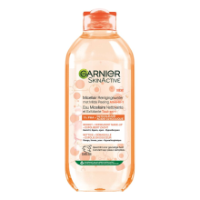 3X Garnier SkinActive Micellair Reinigingswater met Milde Peeling Alles in 1 400 ml