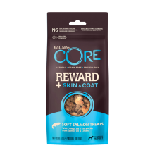 8X Wellness Core Reward+ Treats Salmon Skin & Coat 170 gr