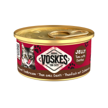 Voskes Kattenvoer Nat Tonijn met Tandbrasem 85 gr