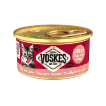 Voskes Kattenvoer Nat Tonijn met Zalm 85 gr