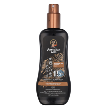 2X Australian Gold Instant Bronzer Zonnebrand Spray Gel SPF 15 237 ml