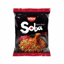 3X Nissin Soba Bag Chilli 111 gr