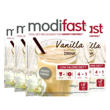 4X Modifast Weight Control Milkshake Vanille 8 x 55 gr