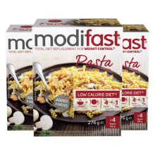 3X Modifast Weight Control Pasta Mushrooms 4 x 62 gr