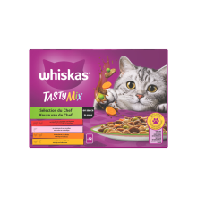 Whiskas Tasty Mix Adult Keuze van de Chef in Saus Multipack 12 x 85 gr