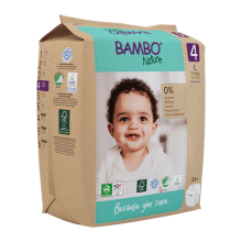 2X Bambo Nature Luiers Maat 4 (7 14 kg) 24 stuks