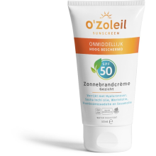 2X O'Zoleil Zonnecreme Gezicht SPF 50 50 ml