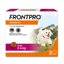 Frontpro Hond S 2 4 kg 3 tabletten