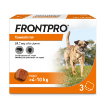 Frontpro Hond M 4 10 kg 3 tabletten