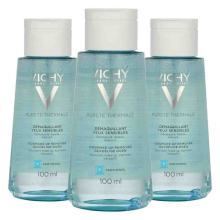 3X Vichy Purete Thermale Eye Make Up Remover 100 ml